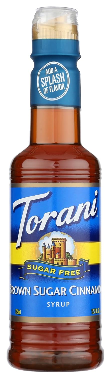 Torani Sugar Free Brown Sugar Cinnamon Syrup, 12.7 oz