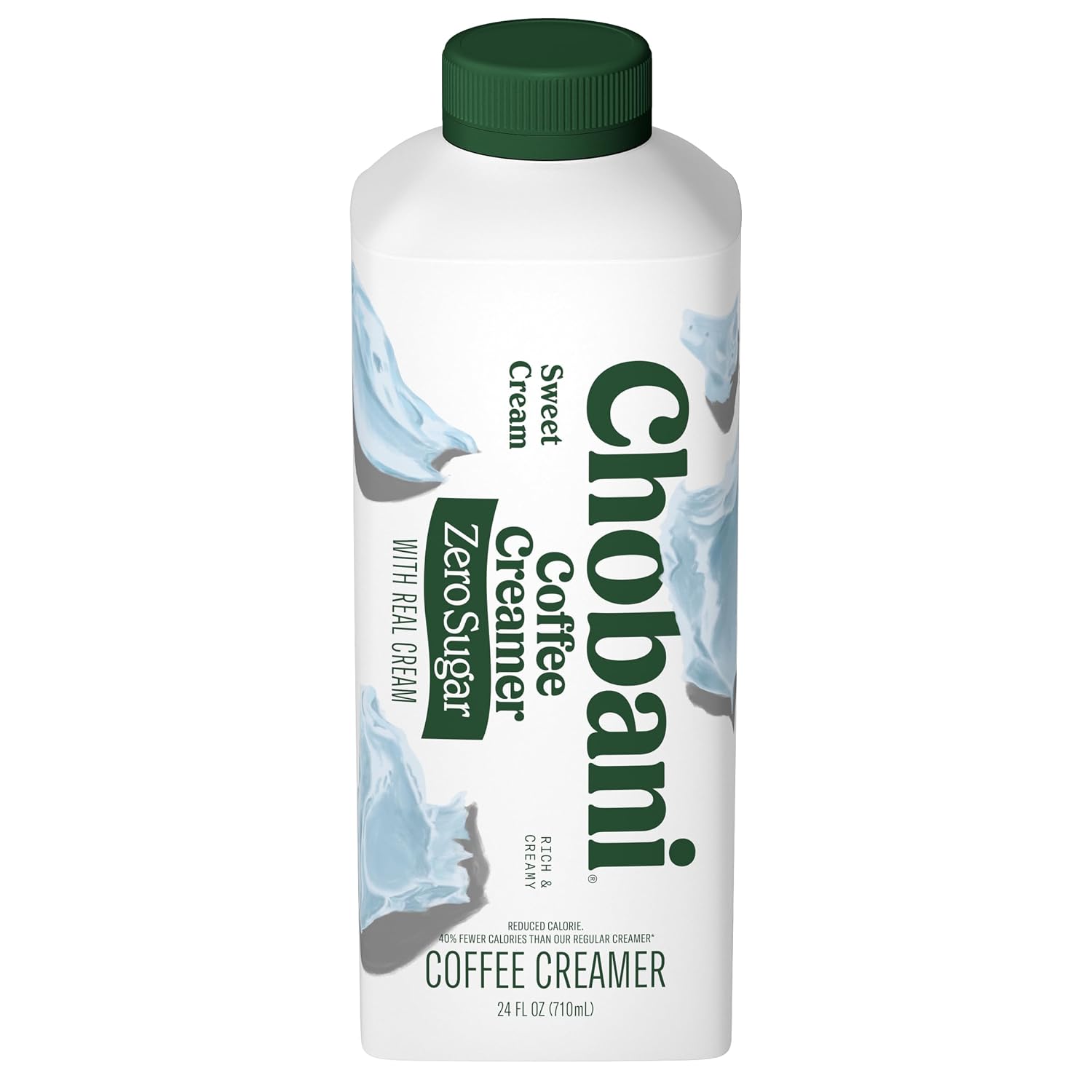 Chobani Zero Sugar Sweet Cream Coffee Creamer, 24 fl oz