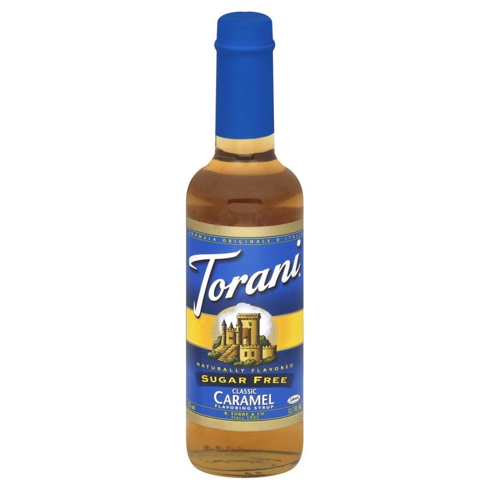 Torani Sugar Free Classic Caramel Syrup, 12.7 oz